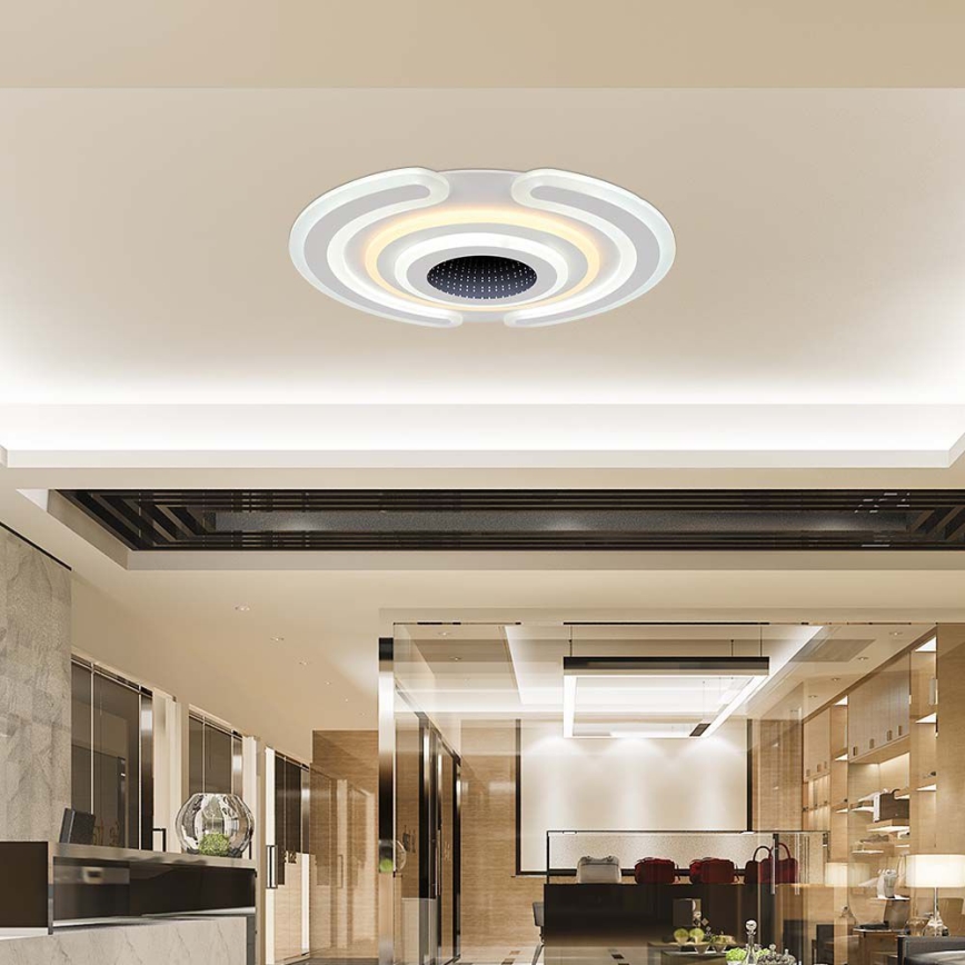Iluminação de teto LED com regulação LED/95W/230V 3000-6500K + controlo remoto