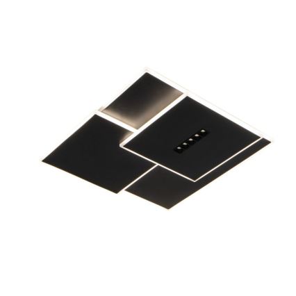 Iluminação de teto LED com regulação LED/95W/230V 3000-6500K preto + comando