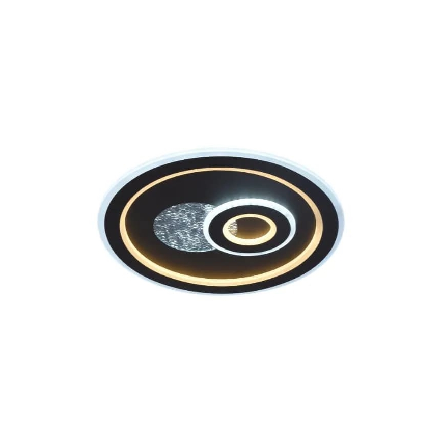 Iluminação de teto LED com regulação LED/95W/230V 3000-6500K preto + controlo remoto
