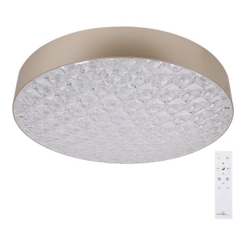 Iluminação de teto LED com regulação LUXON LED/60W/230V 2800-6500K bege + controlo remoto