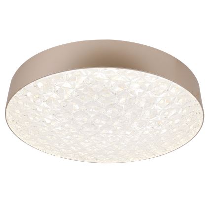 Iluminação de teto LED com regulação LUXON LED/60W/230V 2800-6500K bege + controlo remoto