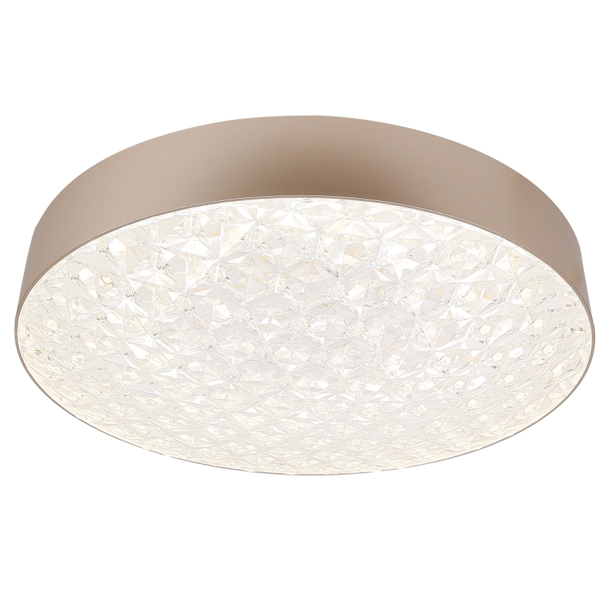 Iluminação de teto LED com regulação LUXON LED/60W/230V 2800-6500K bege + controlo remoto