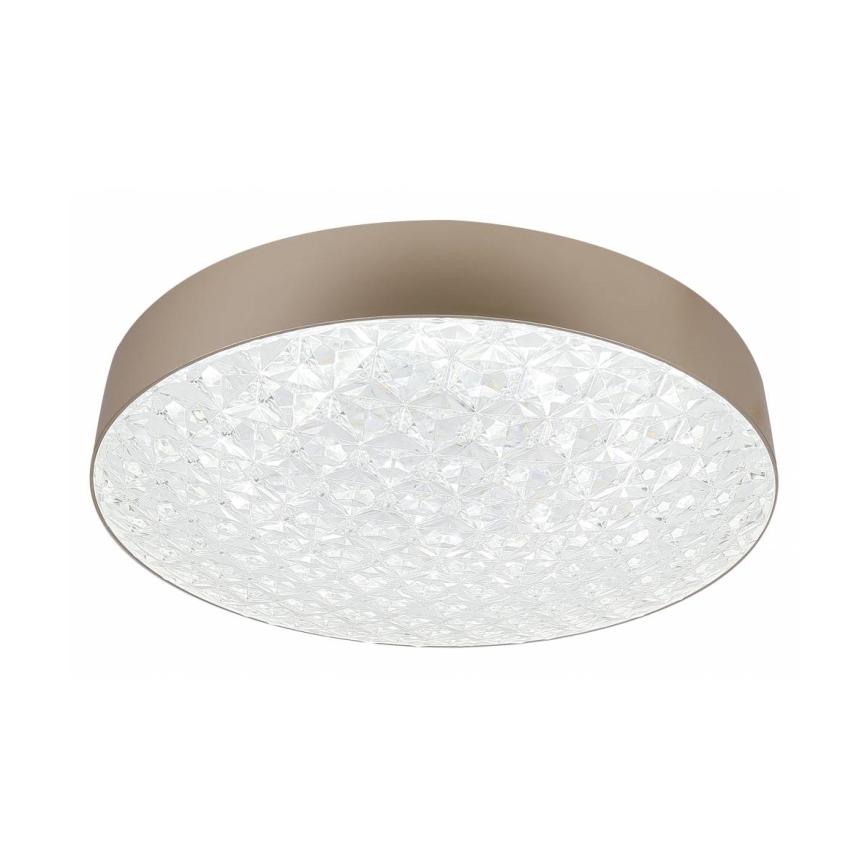 Iluminação de teto LED com regulação LUXON LED/60W/230V 2800-6500K bege + controlo remoto