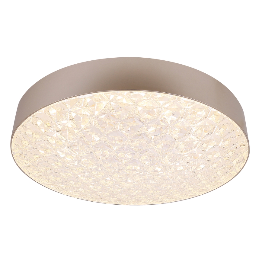 Iluminação de teto LED com regulação LUXON LED/60W/230V 2800-6500K bege + controlo remoto