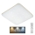 Iluminação de teto LED com regulação MANA LED/36W/230V 2700-6500K 43x43 cm + comando