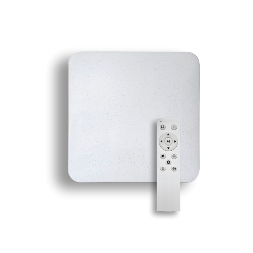 Iluminação de teto LED com regulação MANA LED/60W/230V 2700-6500K 53x53 cm + comando