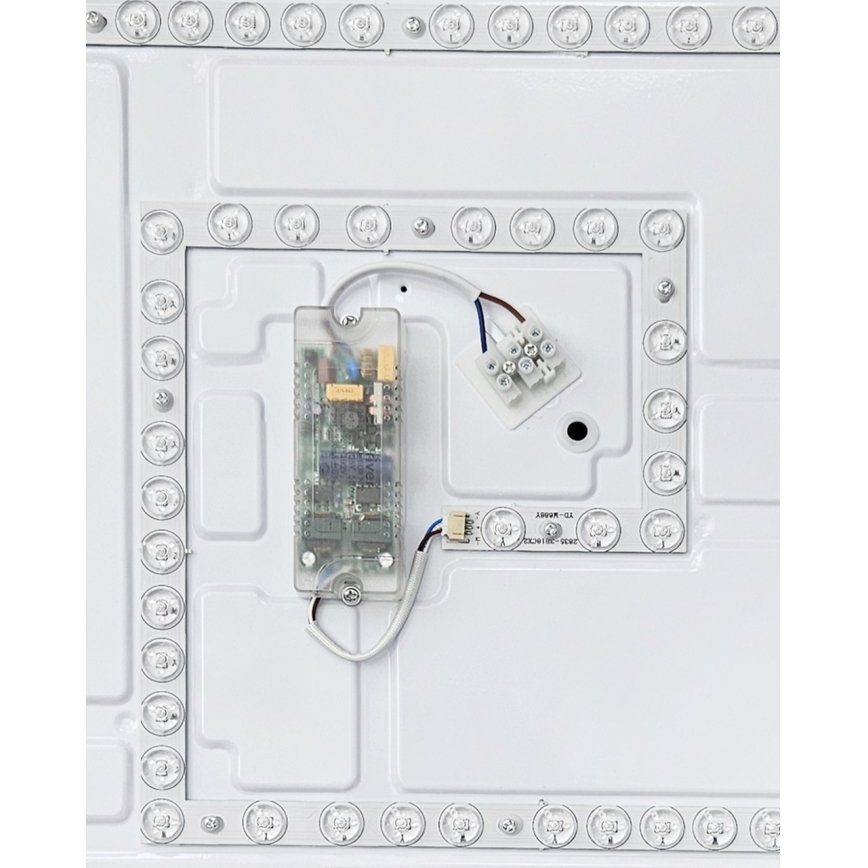 Iluminação de teto LED com regulação MANA LED/60W/230V 2700-6500K 53x53 cm + comando