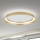 Iluminação de teto LED com regulação MANTA LED/38W/230V 2700/3000/4000K diâmetro 45 cm dourado