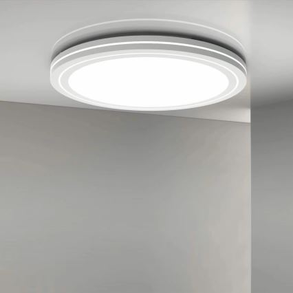 Iluminação de teto para casa de banho LED com regulação MARIAN LED/72W/230V diâmetro 48 cm 3000-6000K IP44 + comando