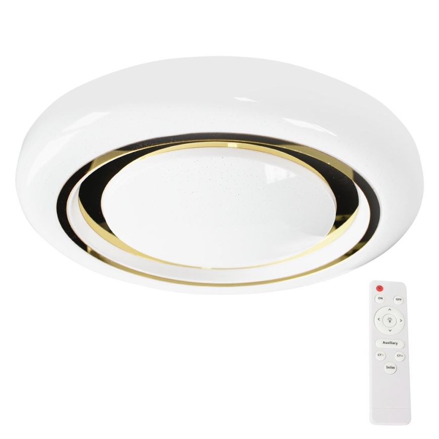 Iluminação de teto LED com regulação MEGAN LED/48W/230V 3000-6000K + controlo remoto