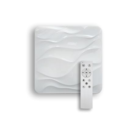 Iluminação de teto LED com regulação NERIS LED/36W/230V 2700-6500K 43x43 cm + comando