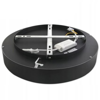 Iluminação de teto LED com regulação NOVA LED/54W/230V 3000-6500K preto + controlo remoto