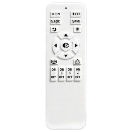 Iluminação de teto LED com regulação NOVA LED/54W/230V 3000-6500K preto + controlo remoto