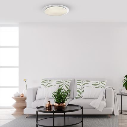 Iluminação de teto LED com regulação ONTARIO LED/48W/230V 3000-6000K + controlo remoto