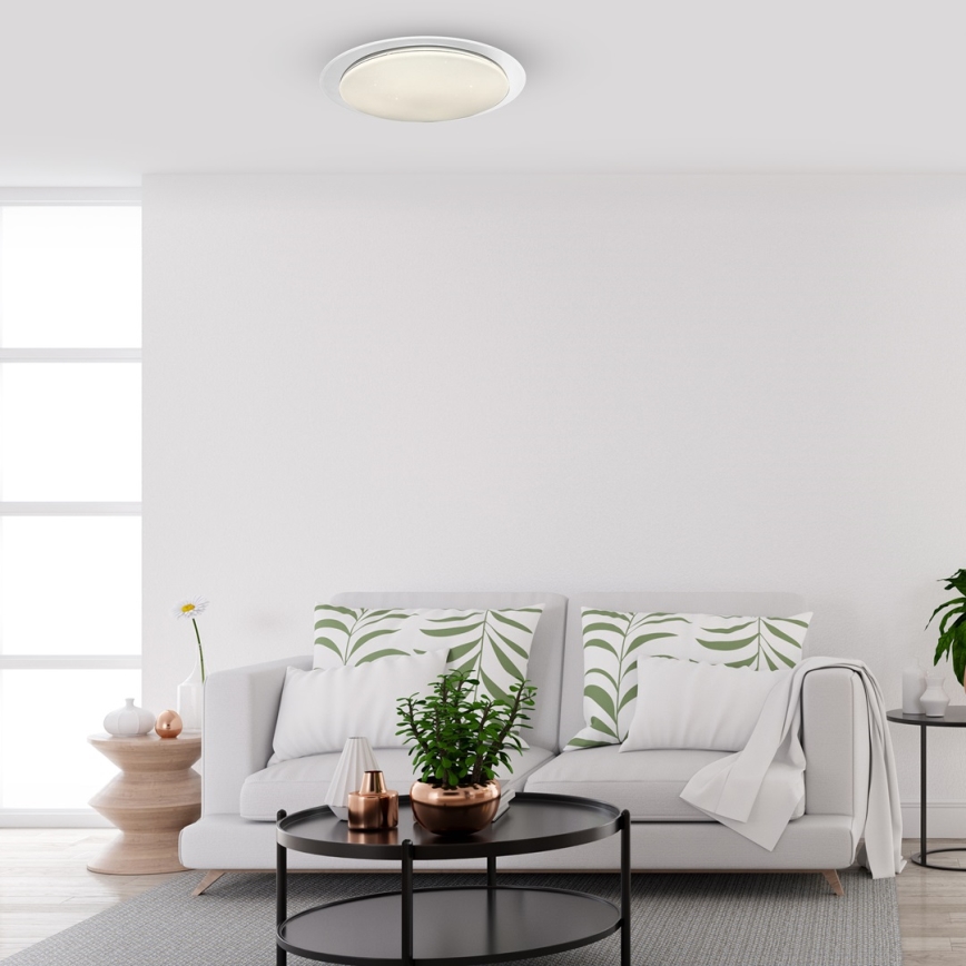 Iluminação de teto LED com regulação ONTARIO LED/48W/230V 3000-6000K + controlo remoto