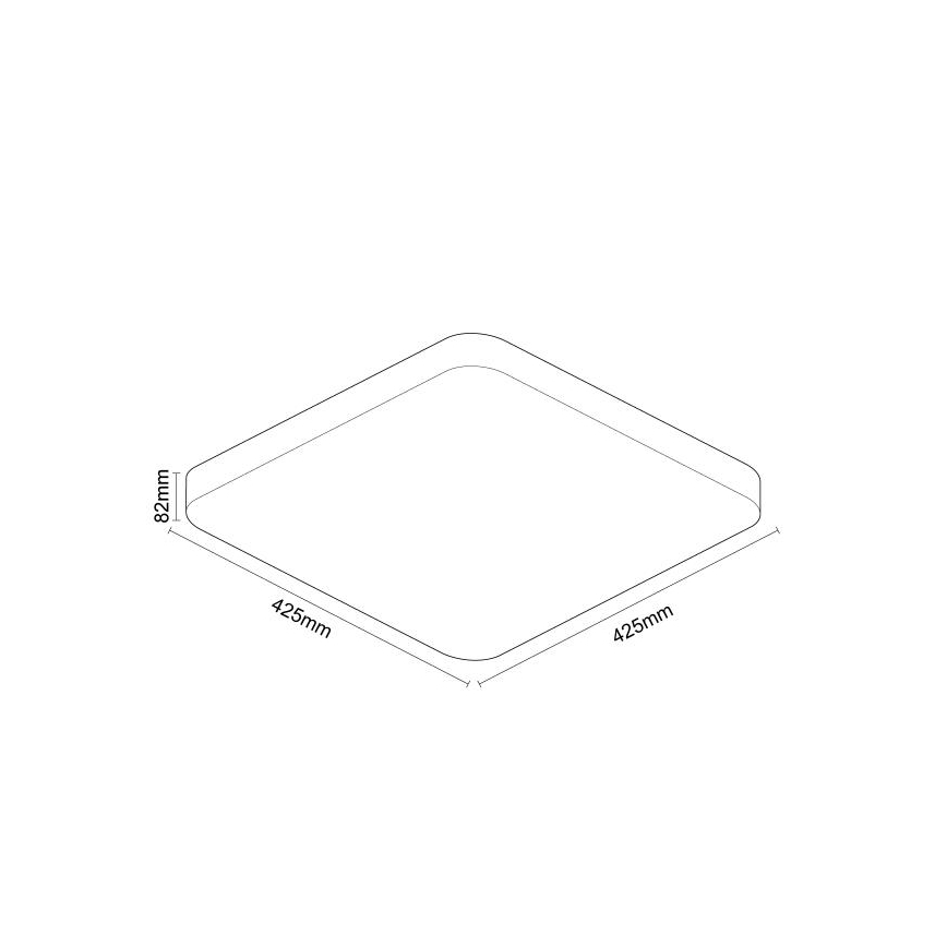 Iluminação de teto LED com regulação OPAL LED/48W/230V 2700-6500K Wi-Fi Tuya branco + comando