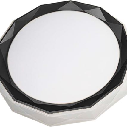 Iluminação de teto LED com regulação OSCAR LED/45W/230V 3000-6000K preto + controlo remoto