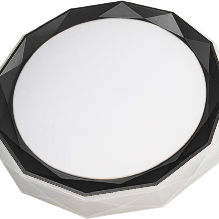 Iluminação de teto LED com regulação OSCAR LED/45W/230V 3000-6000K preto + controlo remoto