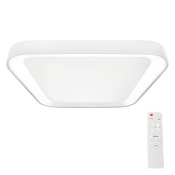 Iluminação de teto LED com regulação QUADRO LED/38W/230V 3000-6000K branco + controlo remoto