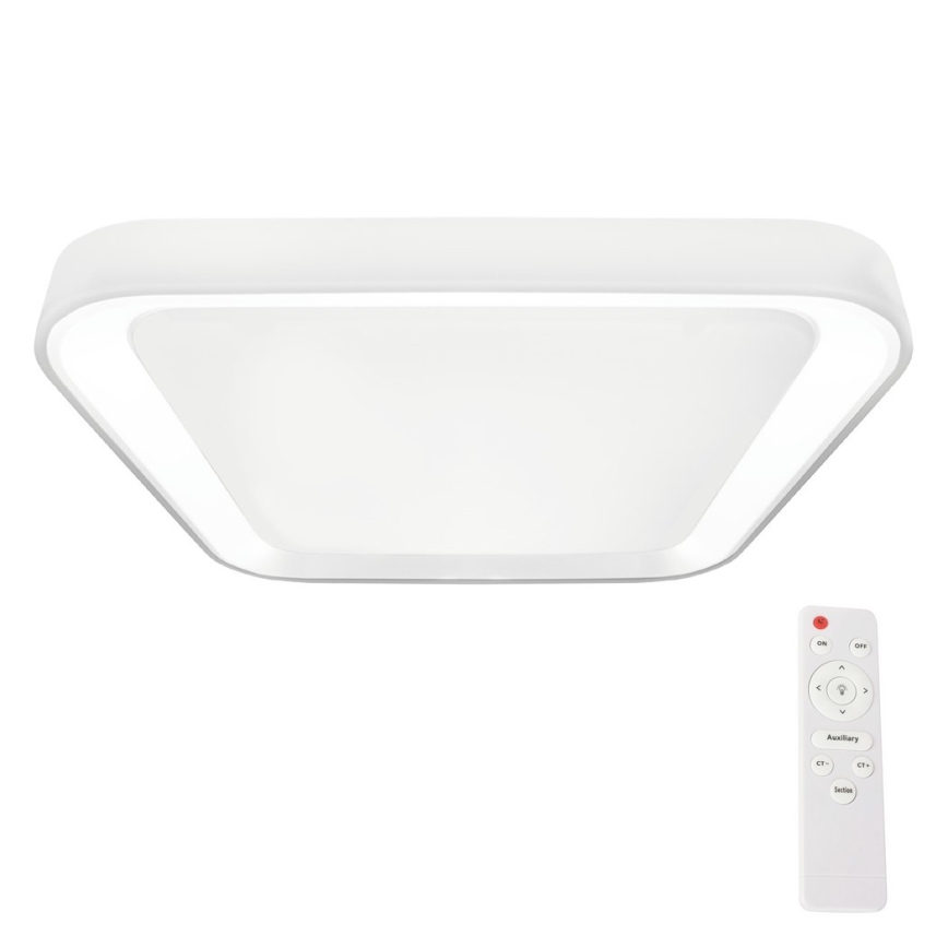 Iluminação de teto LED com regulação QUADRO LED/38W/230V 3000-6000K branco + controlo remoto