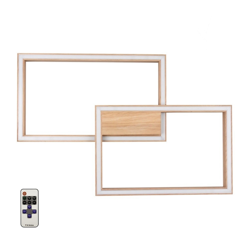 Iluminação de teto LED com regulação RAMME LED/48W/230V carvalho mate + comando