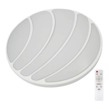 Iluminação de teto LED com regulação SHELL WHITE LED/40W/230V + controlo remoto