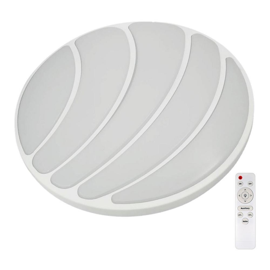 Iluminação de teto LED com regulação SHELL WHITE LED/40W/230V + controlo remoto