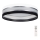 Iluminação de teto LED com regulação SMART CORAL LED/24W/230V preto/branco + controlo remoto