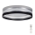 Iluminação de teto LED com regulação SMART CORAL LED/24W/230V preto/cinzento + controlo remoto