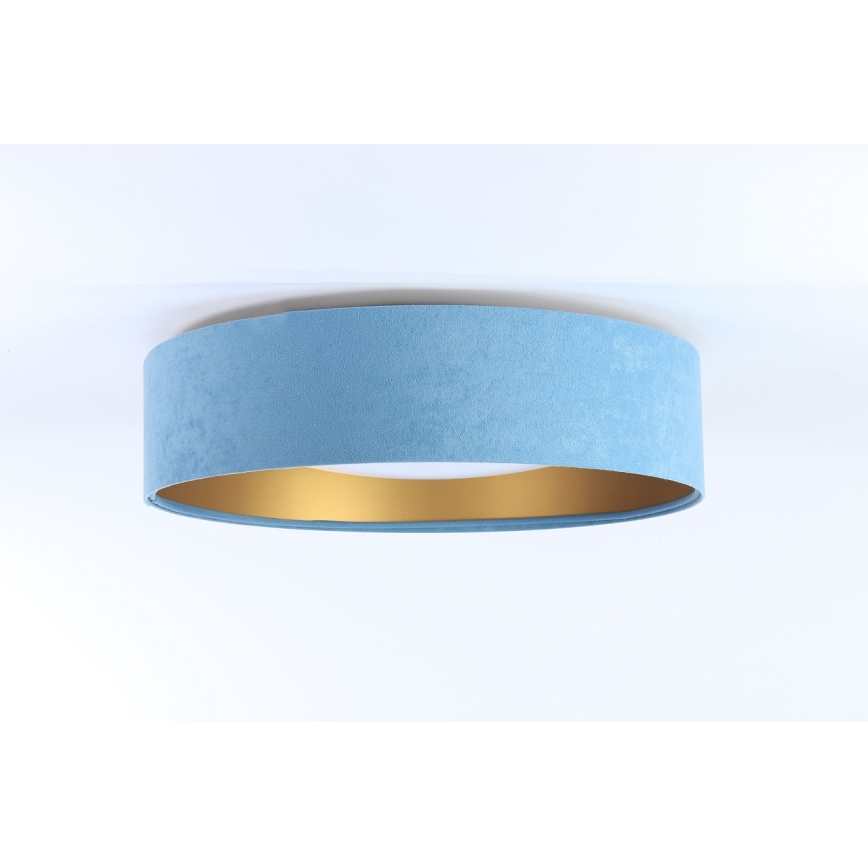 Iluminação de teto LED com regulação SMART GALAXY LED/24W/230V azul claro/dourado 3000-6500K + CR