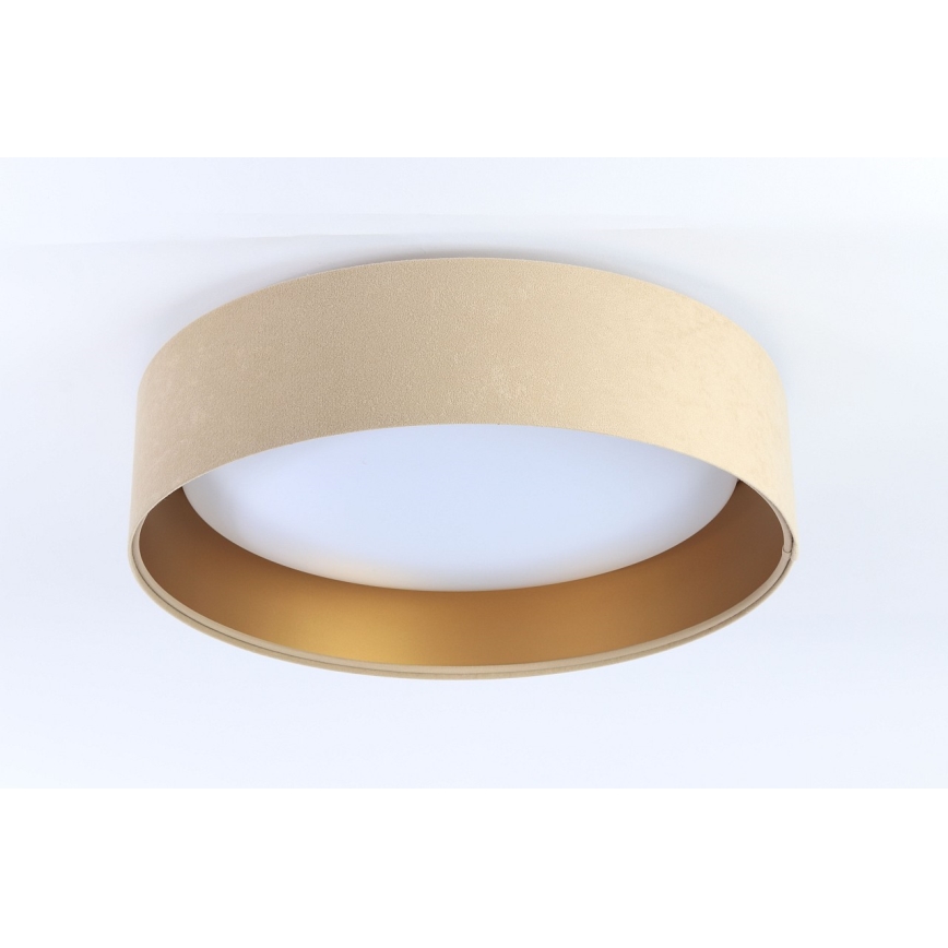 Iluminação de teto LED com regulação SMART GALAXY LED/24W/230V bege/dourado 3000-6500K + CR