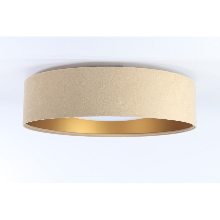 Iluminação de teto LED com regulação SMART GALAXY LED/24W/230V bege/dourado 3000-6500K + CR