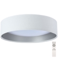 Iluminação de teto LED com regulação SMART GALAXY LED/24W/230V branco/prateado 3000-6500K + controlo remoto