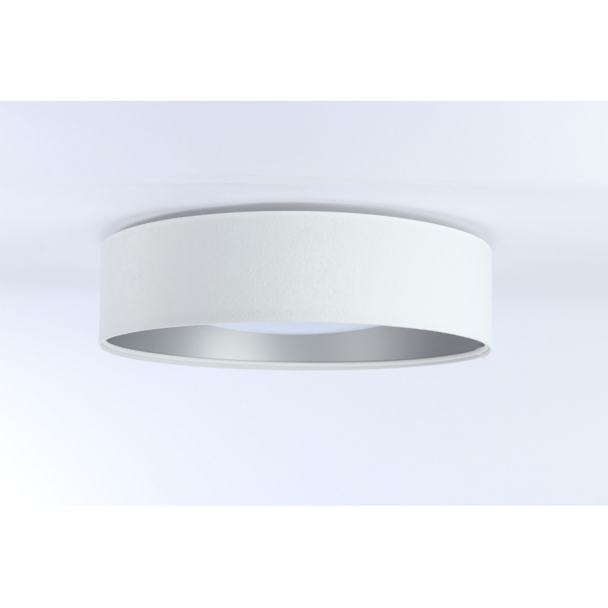 Iluminação de teto LED com regulação SMART GALAXY LED/24W/230V branco/prateado 3000-6500K + controlo remoto