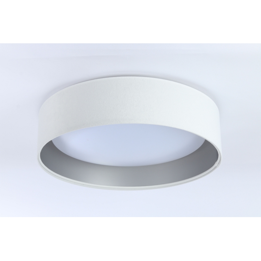 Iluminação de teto LED com regulação SMART GALAXY LED/24W/230V branco/prateado 3000-6500K + controlo remoto