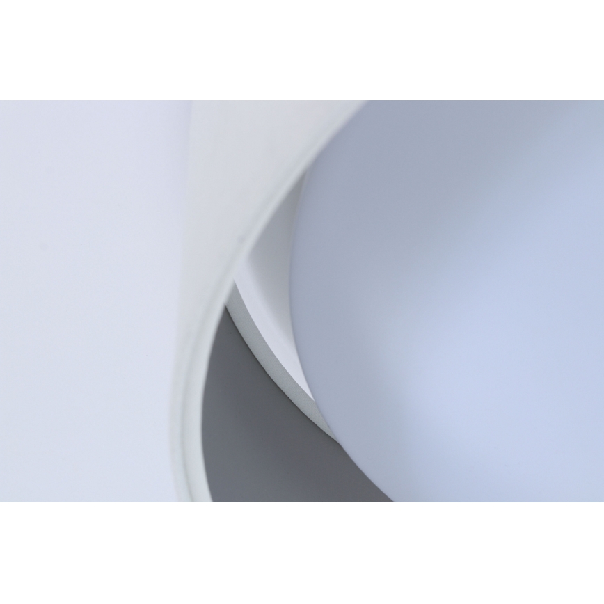 Iluminação de teto LED com regulação SMART GALAXY LED/24W/230V branco/prateado 3000-6500K + controlo remoto