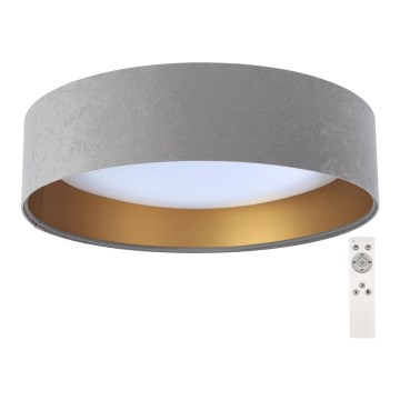 Iluminação de teto LED com regulação SMART GALAXY LED/24W/230V cinzento/dourado 3000-6500K + CR