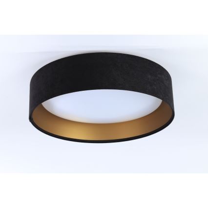Iluminação de teto LED com regulação SMART GALAXY LED/24W/230V preto/dourado 3000-6500K + CR