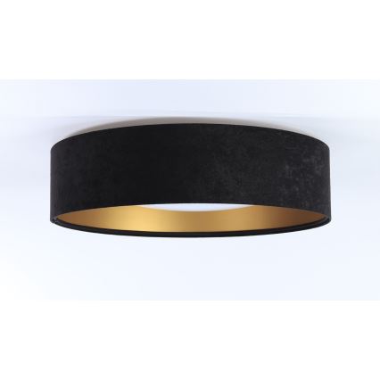 Iluminação de teto LED com regulação SMART GALAXY LED/24W/230V preto/dourado 3000-6500K + CR