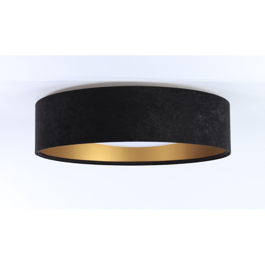 Iluminação de teto LED com regulação SMART GALAXY LED/24W/230V preto/dourado 3000-6500K + CR