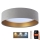Iluminação de teto LED com regulação SMART GALAXY LED/36W/230V d. 55 cm 2700-6500K Wi-Fi Tuya cinzento/dourado + controlo remoto