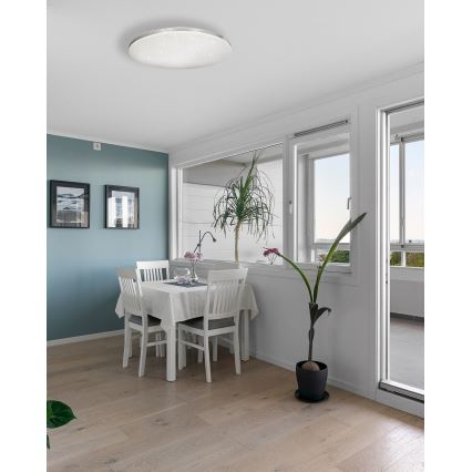 Iluminação de teto LED com regulação VENTA LED/36W/230V 2700-6500K diâmetro 48 cm + comando