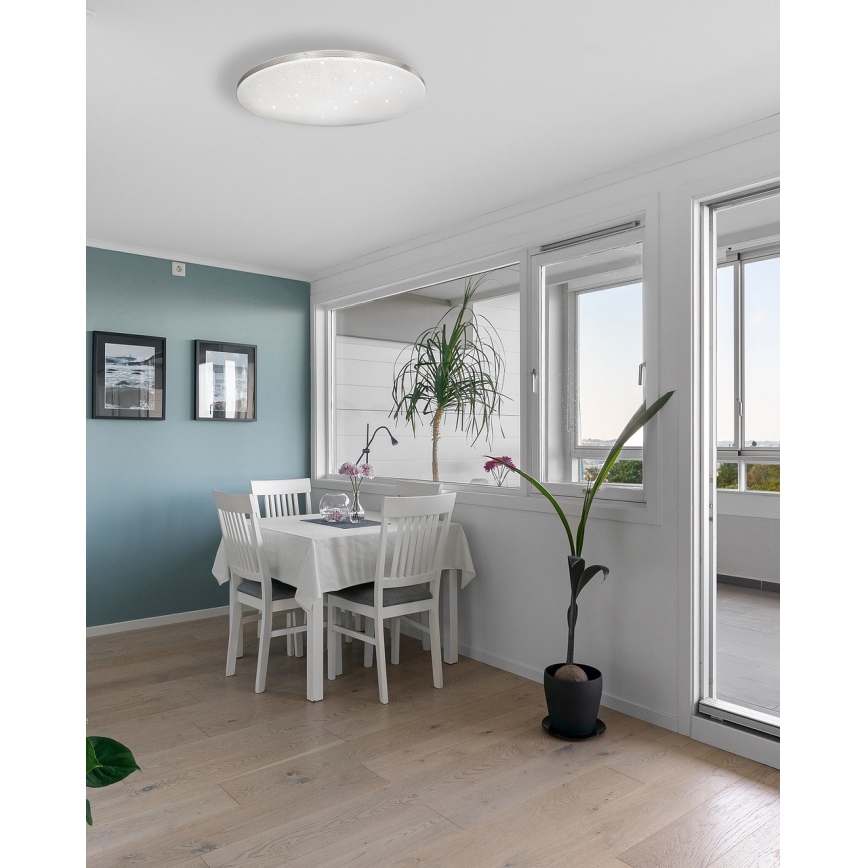 Iluminação de teto LED com regulação VENTA LED/36W/230V 2700-6500K diâmetro 48 cm + comando