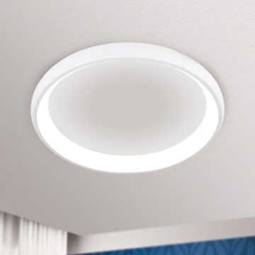 Iluminação de teto LED com regulação VENUS LED/50W/230V diâmetro 61 cm branco