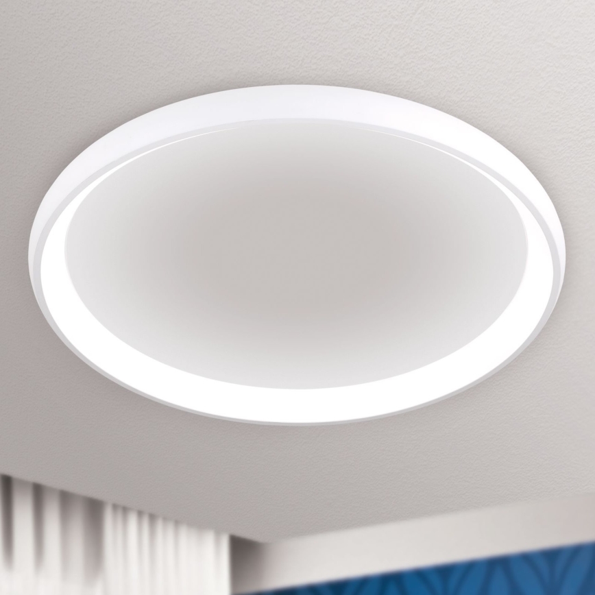 Iluminação de teto LED com regulação VENUS LED/85W/230V diâmetro 81 cm branco