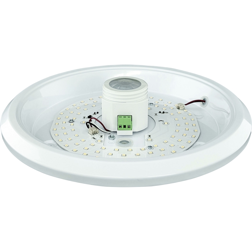 Iluminação de teto LED com sensor e módulo de emergência MANA LED/12W/230V 1500 mAh 4000K
