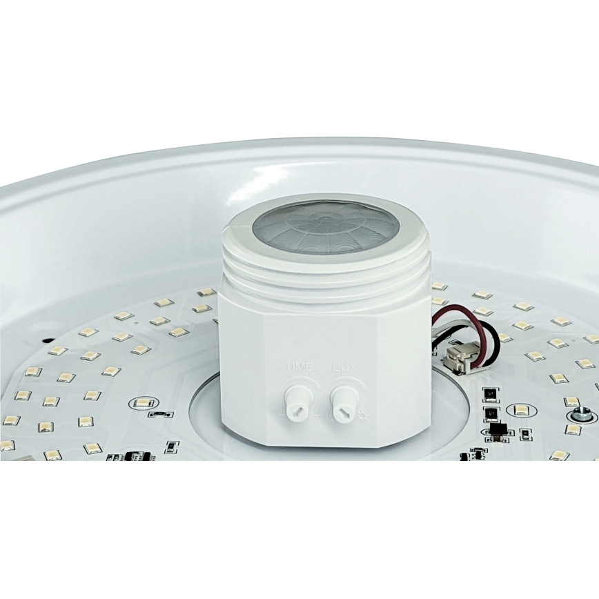 Iluminação de teto LED com sensor e módulo de emergência MANA LED/16W/230V1500 mAh 4000K