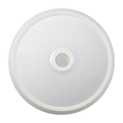 Iluminação de teto LED com sensor SAMSUNG CHIP LED/12W/230V 3000/4000/6000K diâmetro 29 cm branco