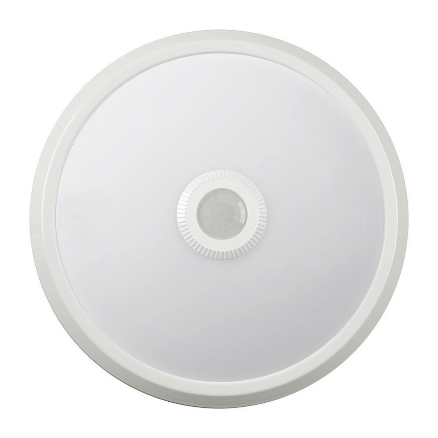 Iluminação de teto LED com sensor SAMSUNG CHIP LED/12W/230V 3000/4000/6000K diâmetro 29 cm branco