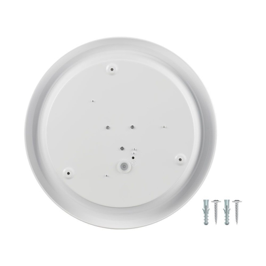 Iluminação de teto LED com sensor SAMSUNG CHIP LED/12W/230V 3000/4000/6000K diâmetro 29 cm branco